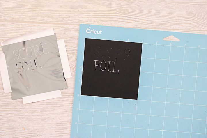 will the scoring stylus work with cricut foil