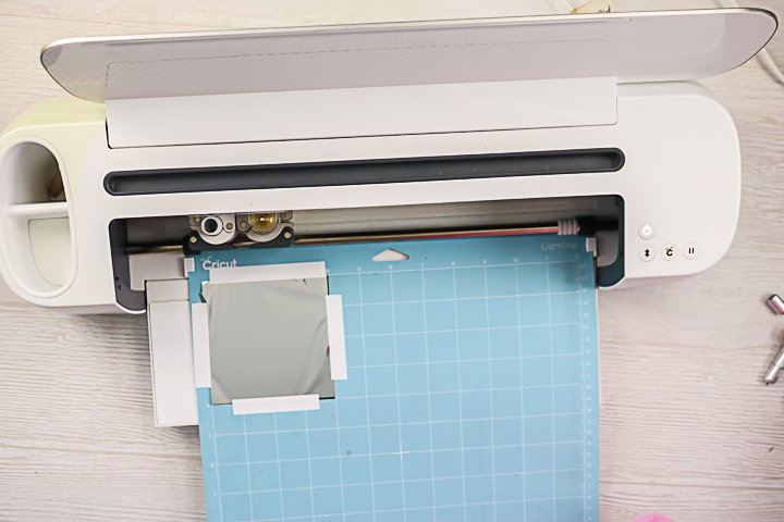 using cricut maker tools to transfer foil