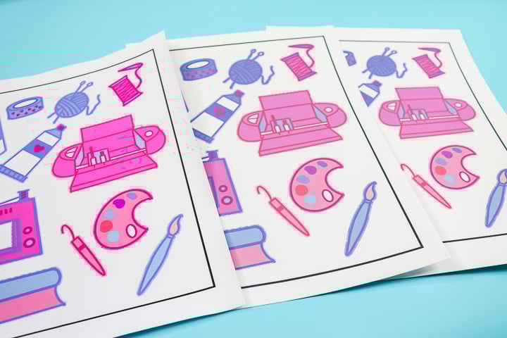 best way to print stickers with a cricut