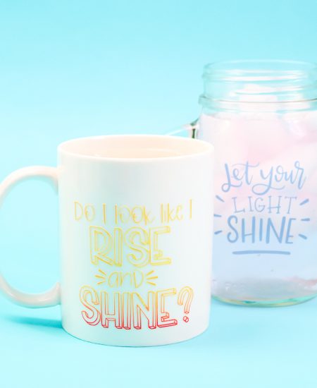 color changing vinyl on mugs
