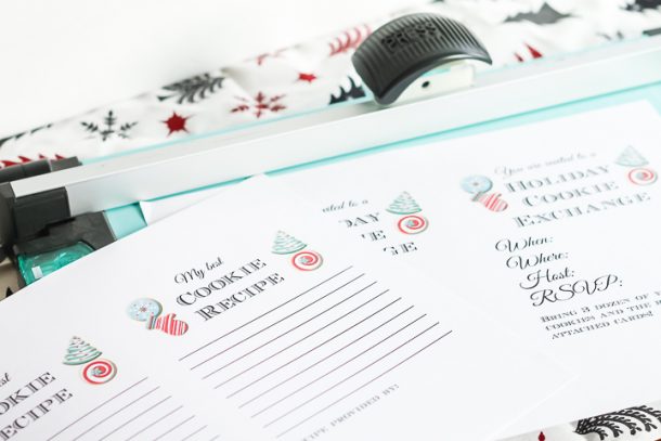 Free Cookie Exchange Printables for Your Party - Angie Holden The ...