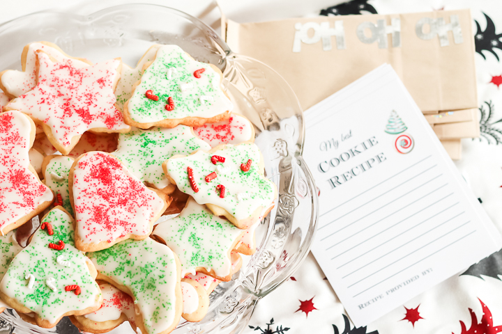 Exchange cookie recipes with these fun and FREE Cookie Exchange Party Printables