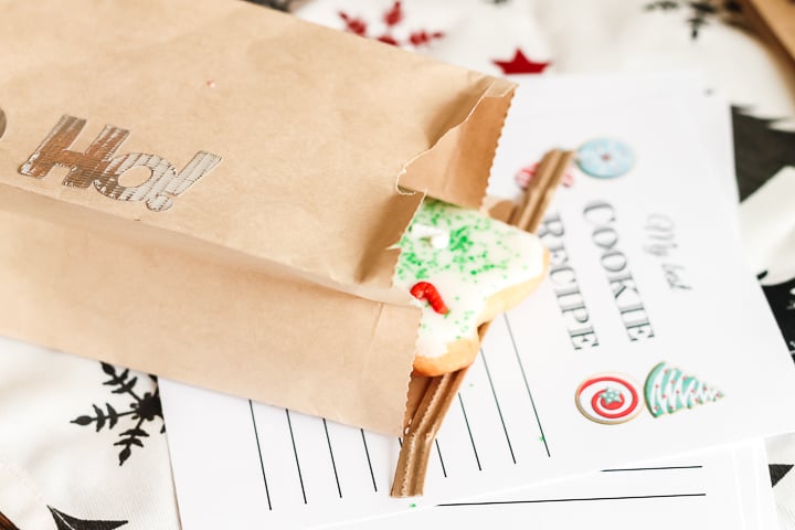 printable recipe cards for christmas cookies