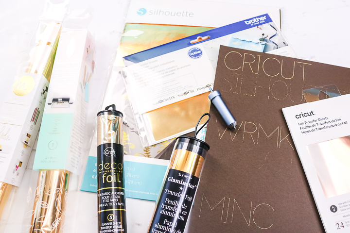 which foil brands work with cricut tool