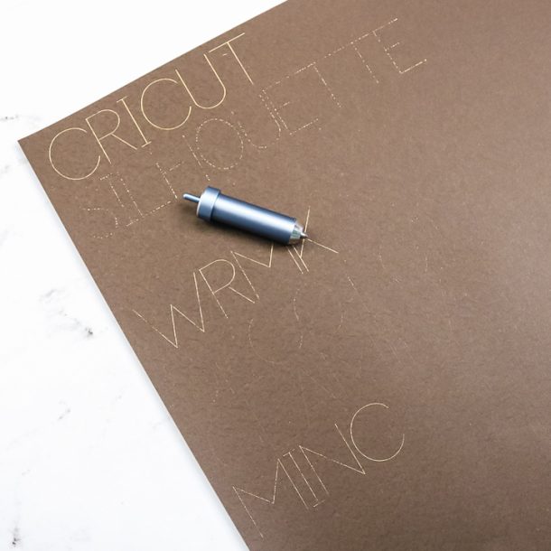 Foil Brand Comparison with the Cricut Foil Tool Angie Holden The