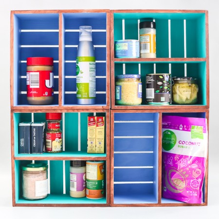 make a cabinet organizer