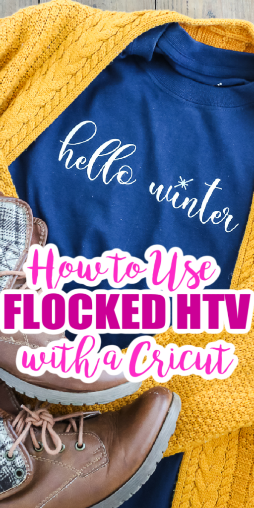 How to Use Flocked HTV on Your Crafts - Angie Holden The Country Chic  Cottage