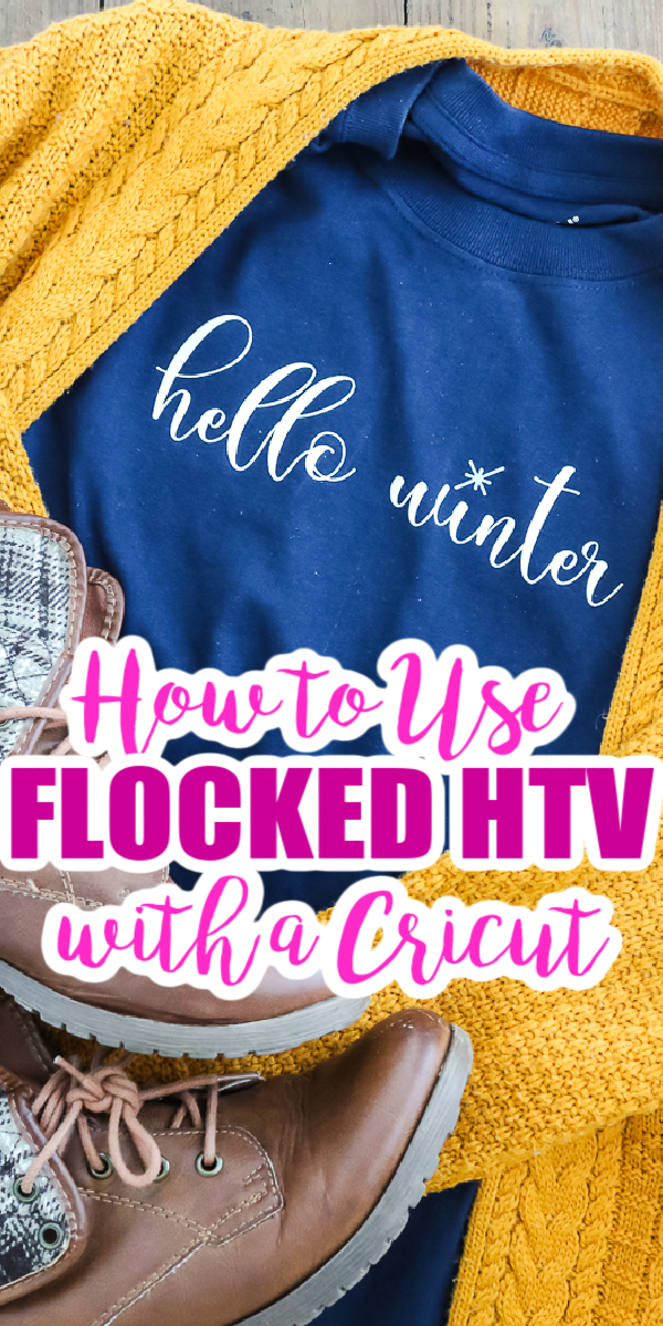 how to use flocked htv