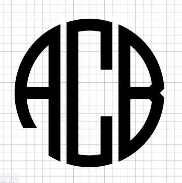 Best Monogram Fonts To Use With Your Cricut - Angie Holden The Country ...