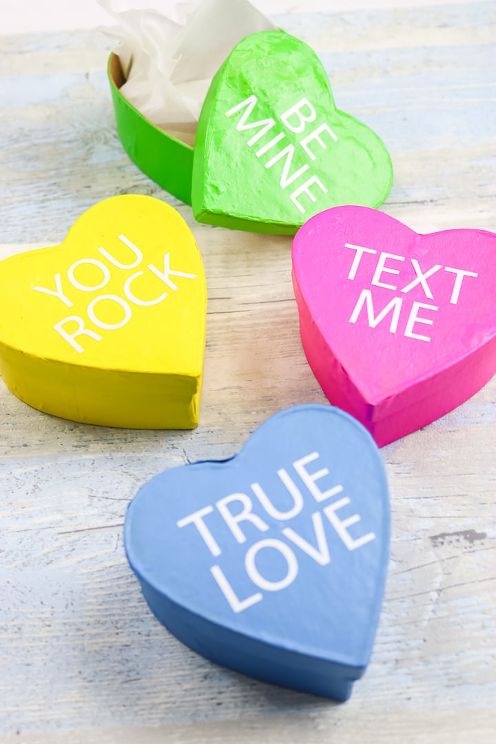 valentine heart boxes