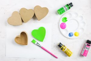 painting paper mache boxes