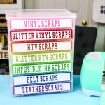 cricut scraps organizer