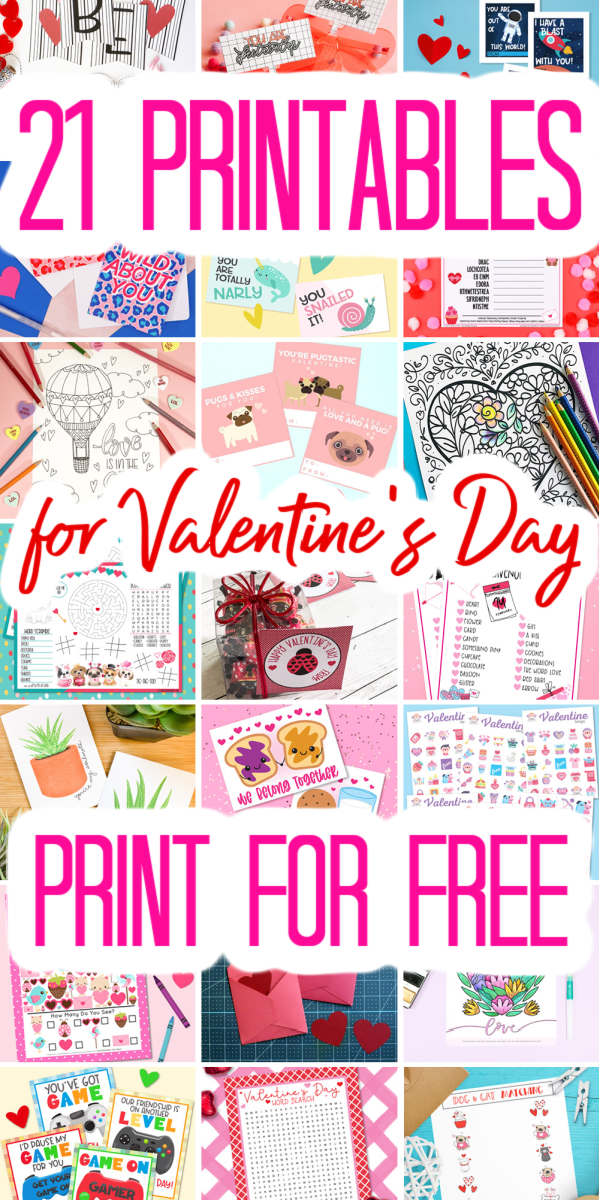 free printables for valentines day