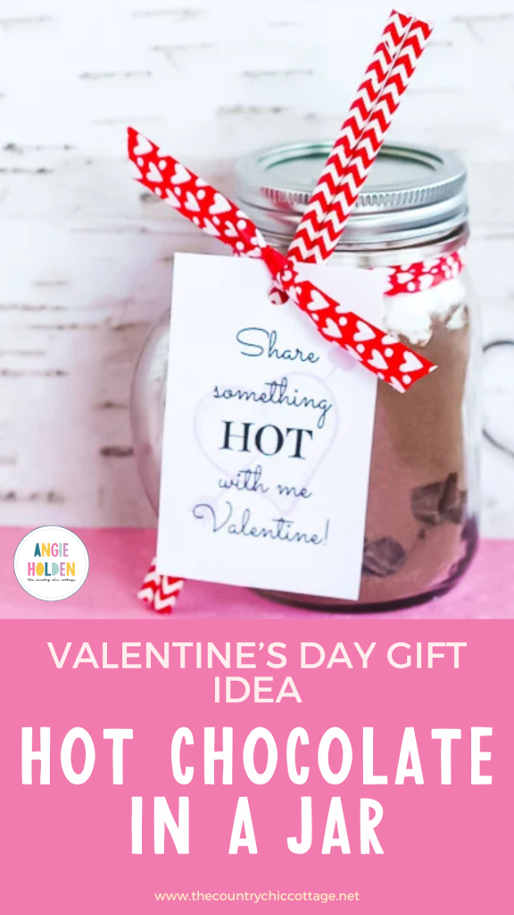 hot chocolate in a jar