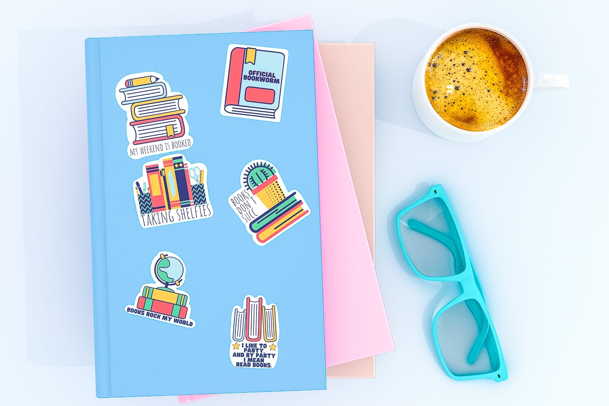 Stickers for Book Lovers