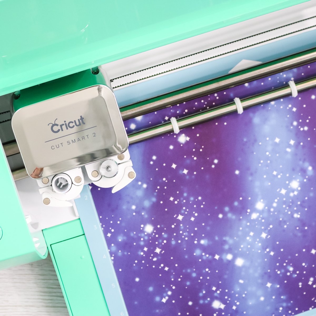 cutting galaxy infusible ink transfer sheet