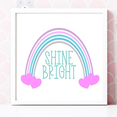 shine bright svg