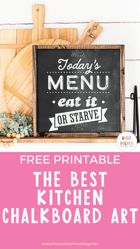 the best kitchen chalkboard art