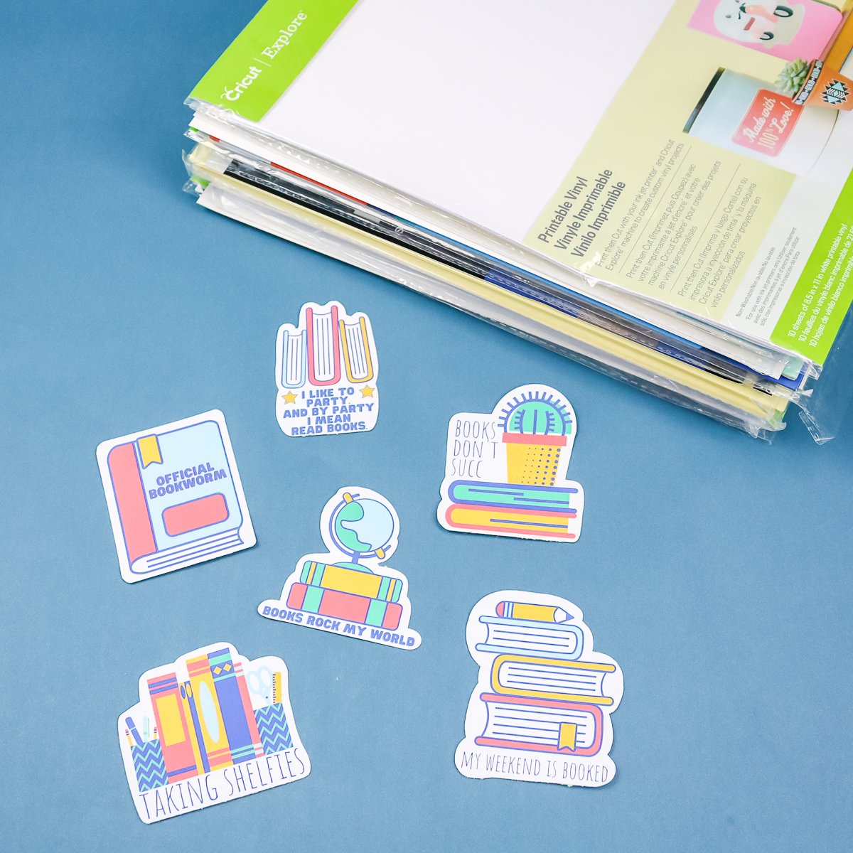 Cricut Printable Sticker Paper for Scrapbooking 