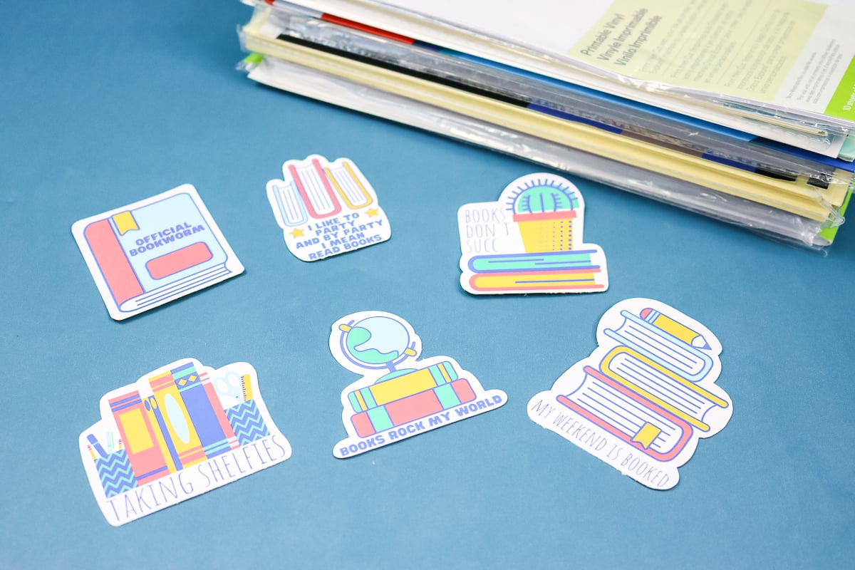 How to Make Stickers with Cricut + 4 Ways to Waterproof Them!  How to make  stickers, Avery sticker paper, Printable sticker paper