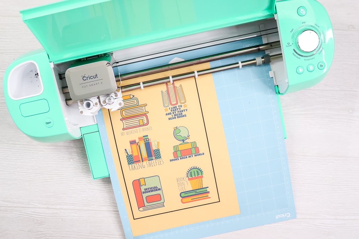 cutting kraft sticker paper