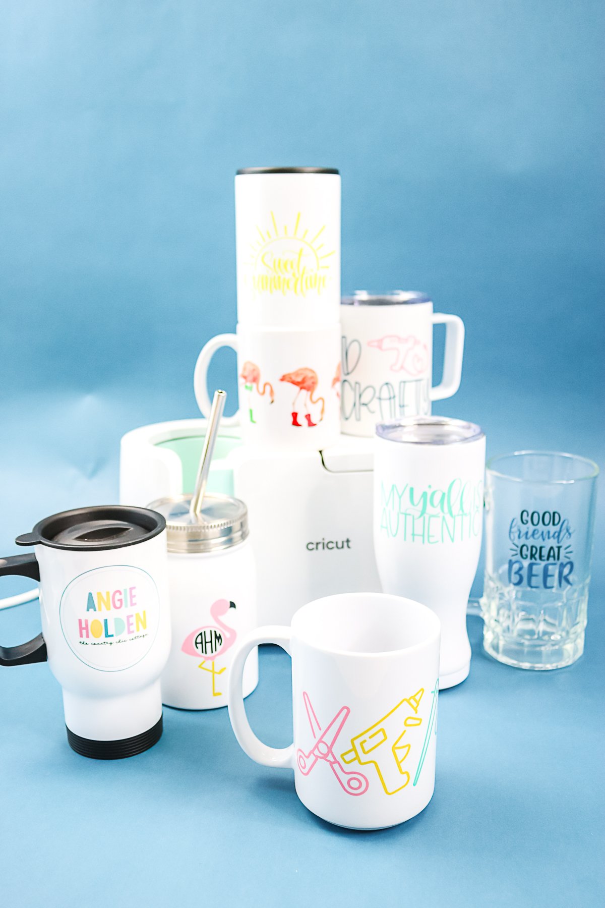 Glass Mugs in the Cricut Mug Press: Do They Work? - Angie Holden The  Country Chic Cottage