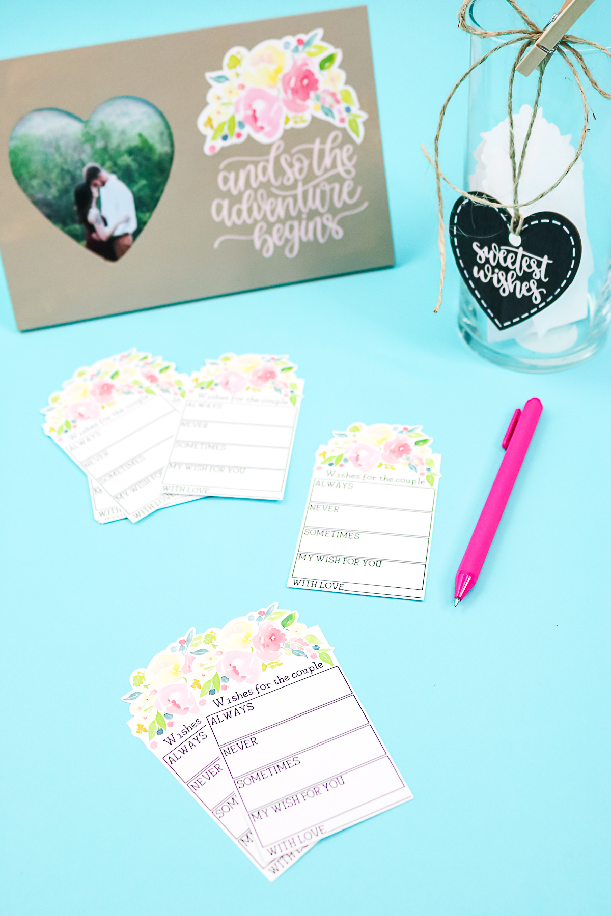 cricut wedding ideas