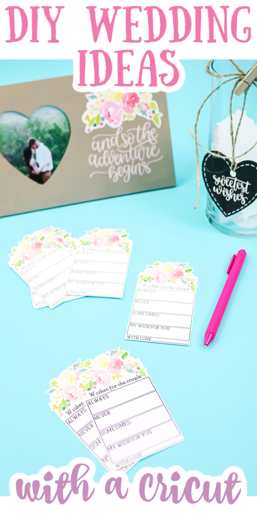 diy wedding ideas with a cricut