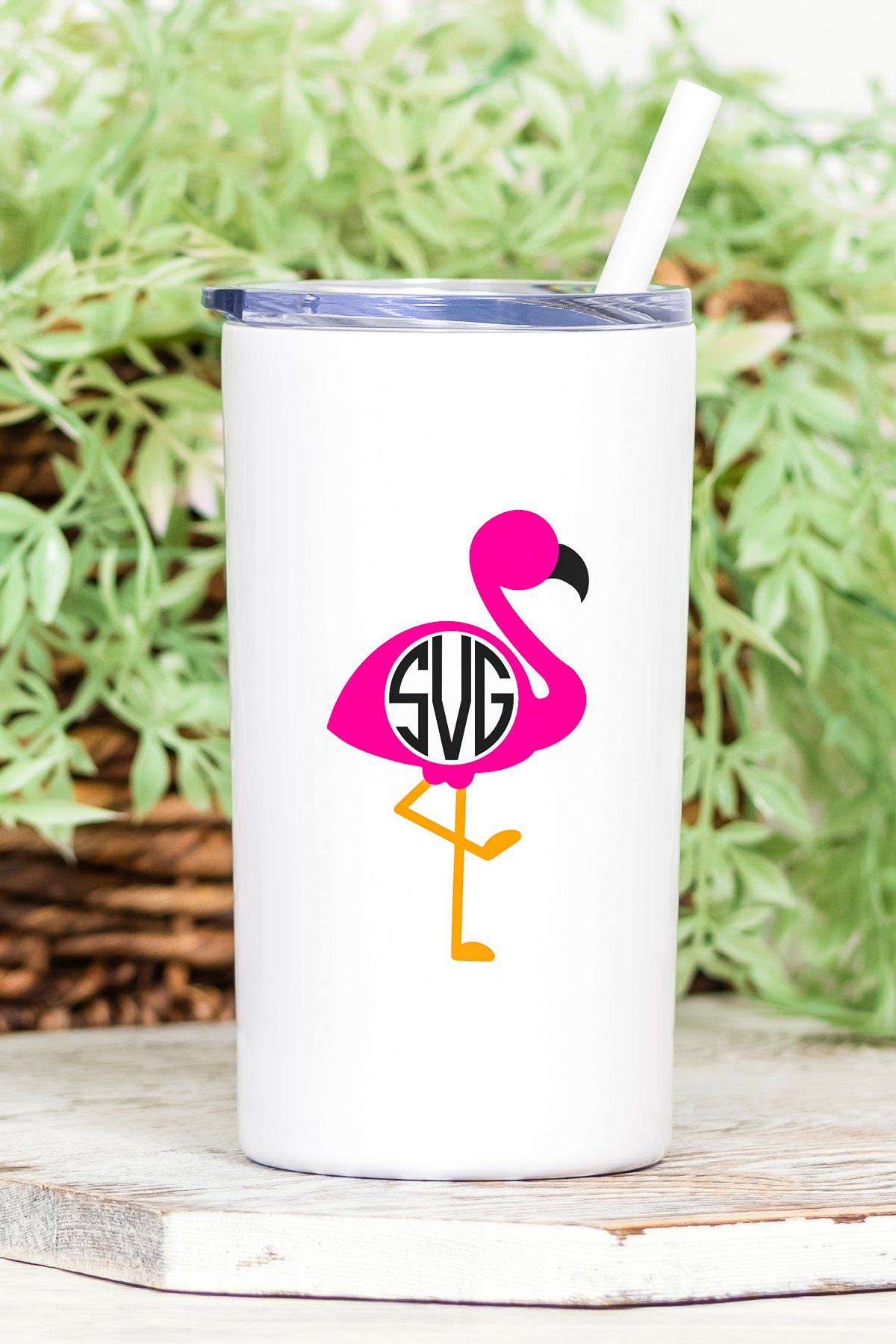 free flamingo cut file