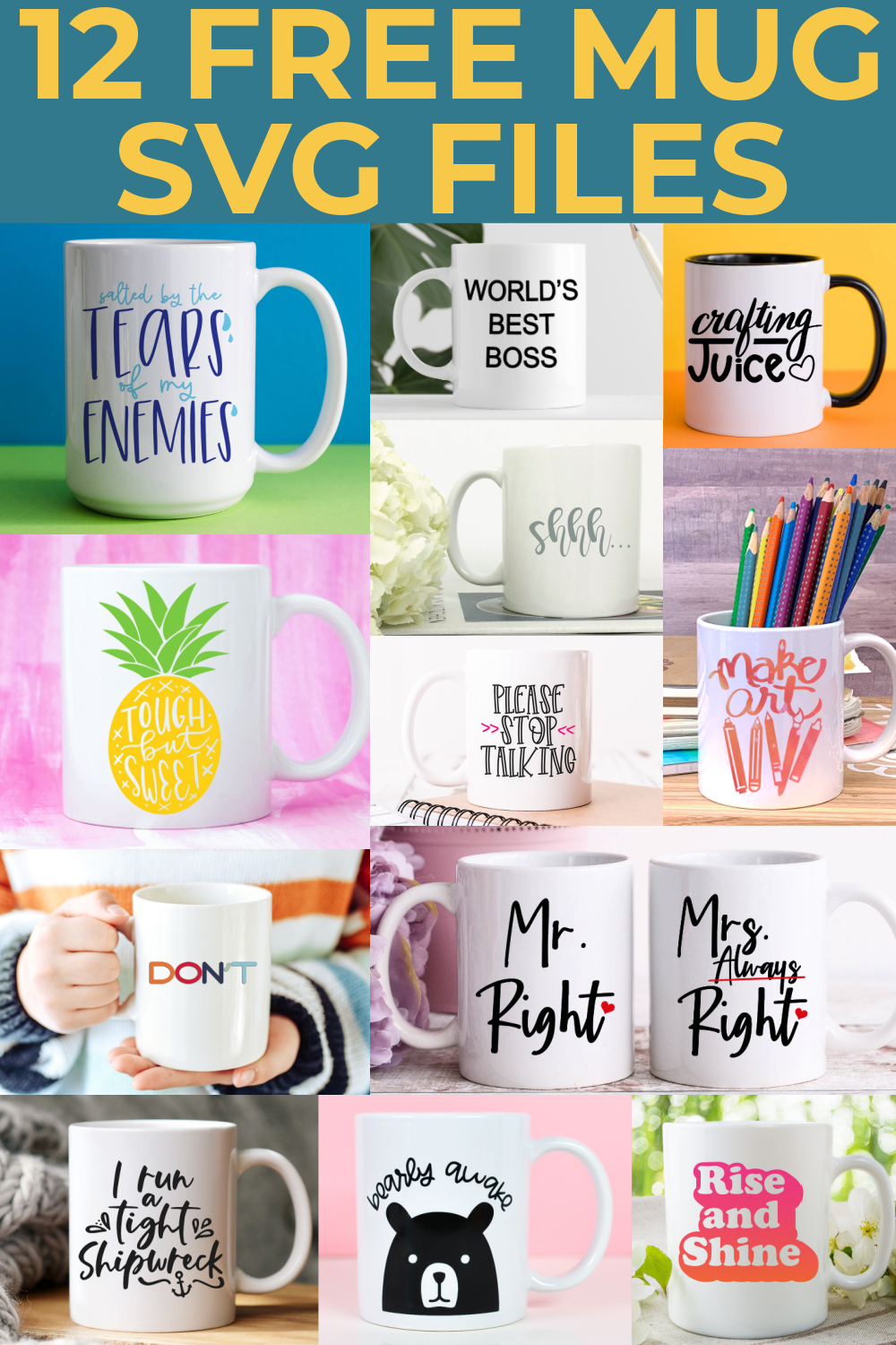 free mug svg files