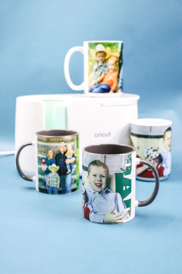 DIY Photo Mugs with Sublimation and Cricut Mug Press - The Country Chic