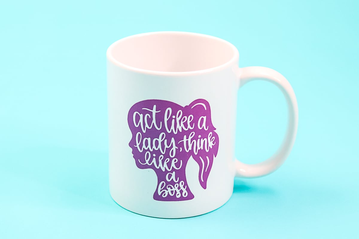 think like a boss mug