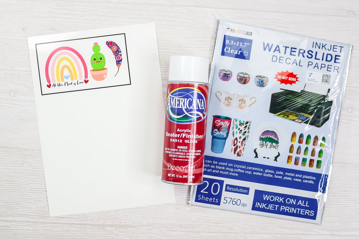 Choosing the Perfect Waterslide Decal Paper