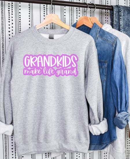 grandkids make life grand svg