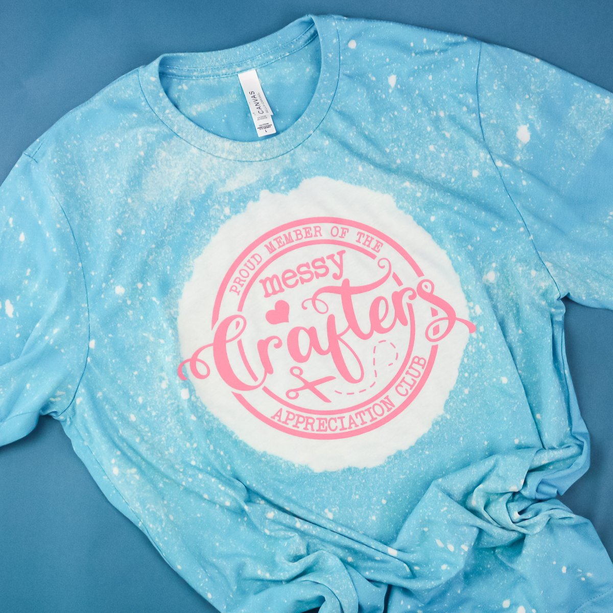 messy crafters club HTV shirt