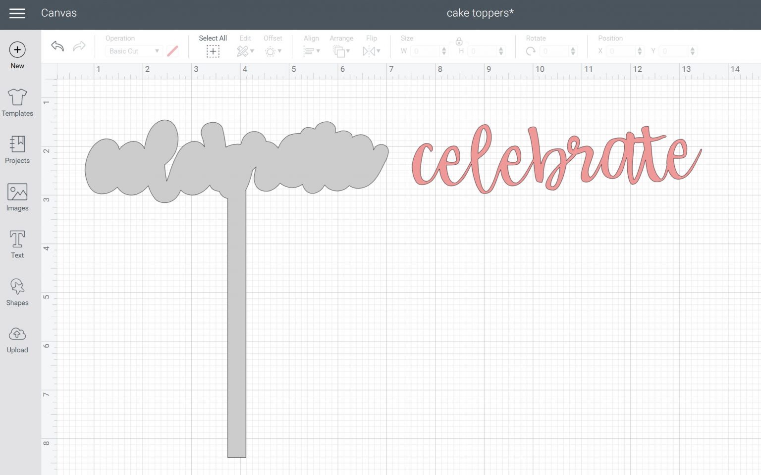 DIY Acrylic Cake Topper with the Cricut Maker Angie Holden The