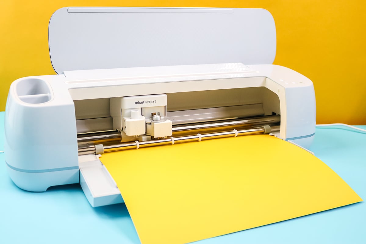 cricut maker 3 coupe papier cartonné à puce sans tapis