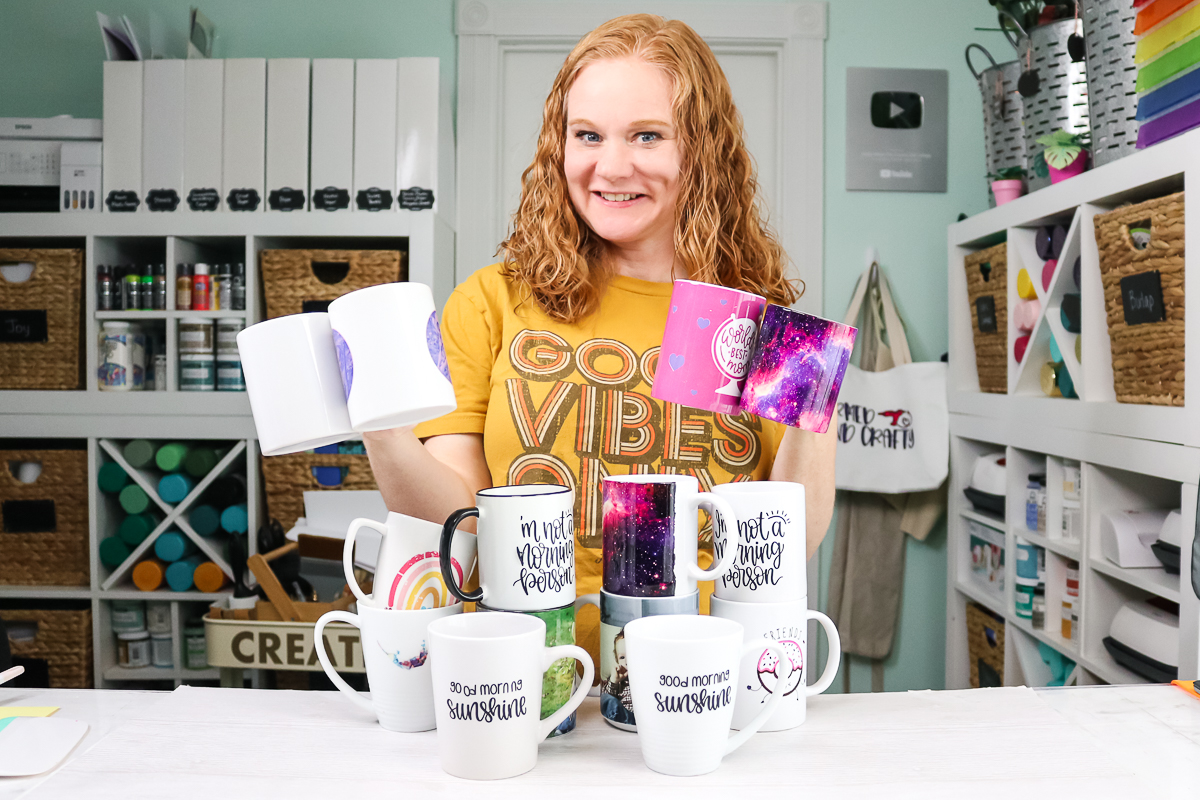 Make Vinyl Mugs Dishwasher Safe - Makers Gonna Learn