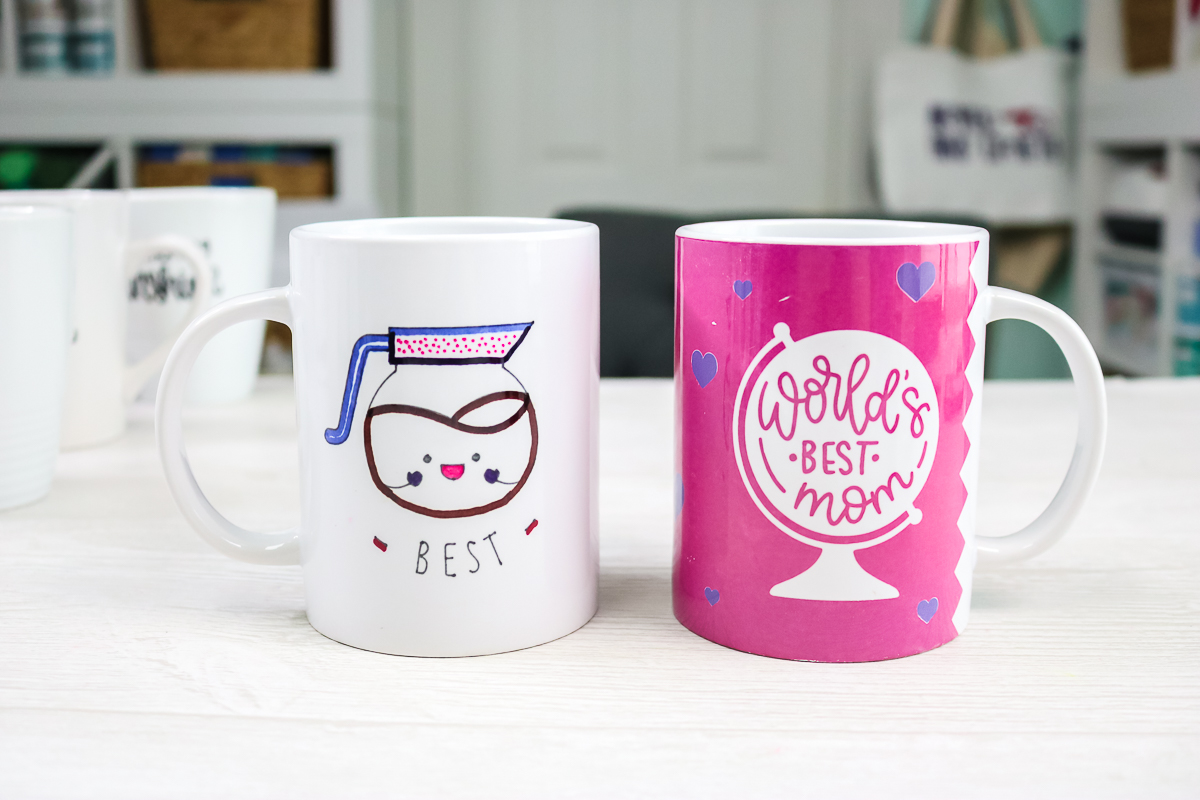 Make Dishwasher safe photo mugs with the Cricut mug press - Sublimation 