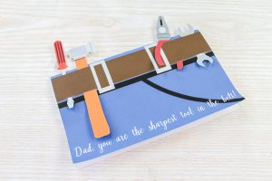 tool belt father's day card