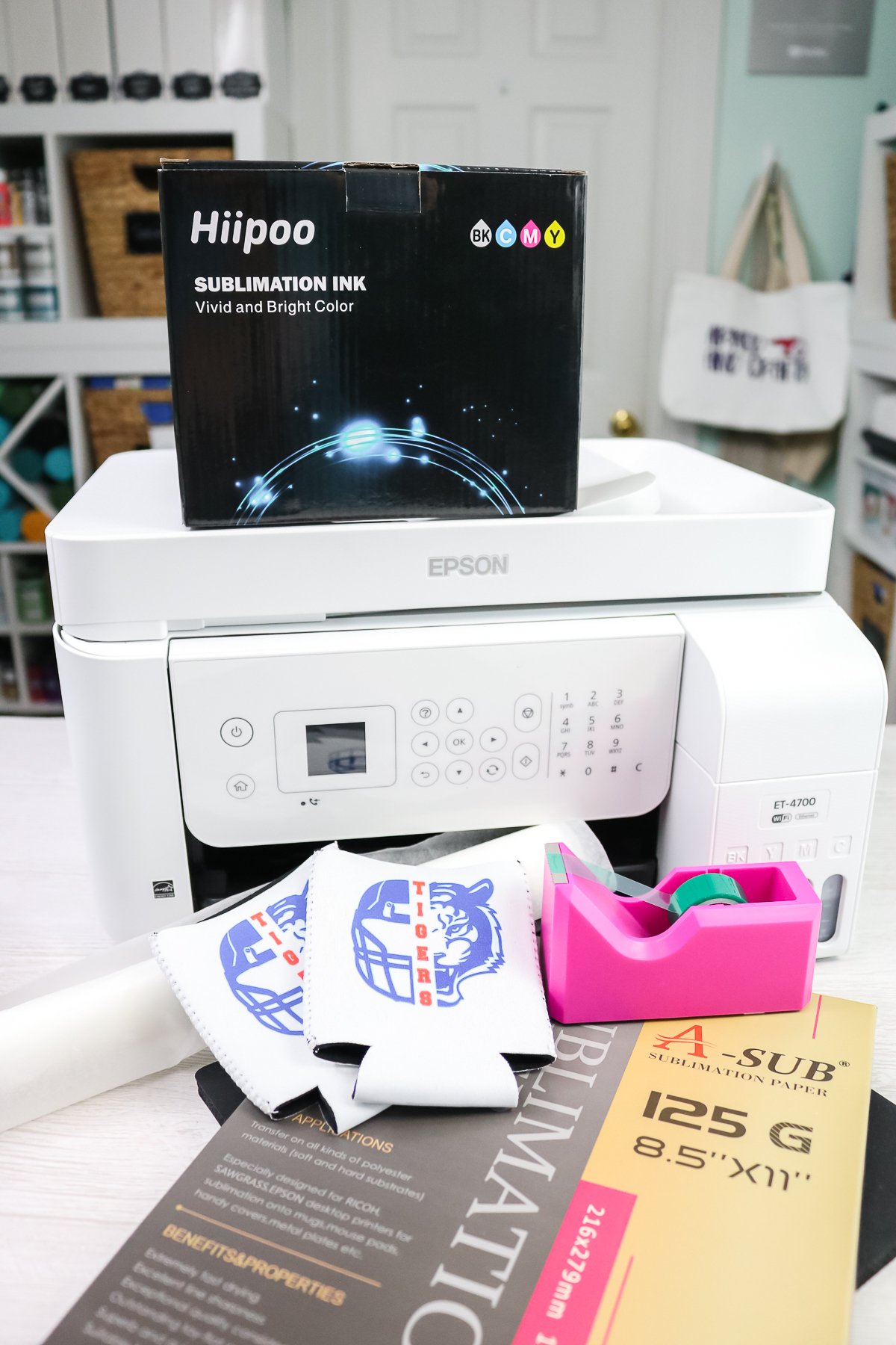 how to use a sublimation printer