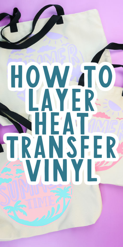 layer heat transfer vinyl