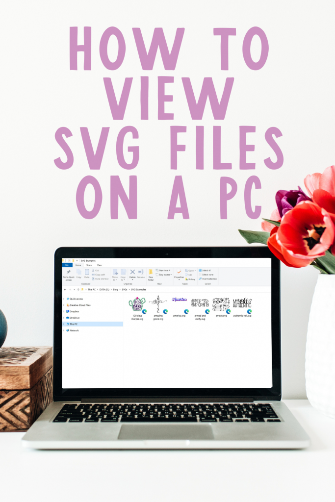 comment afficher des fichiers svg sur un pc