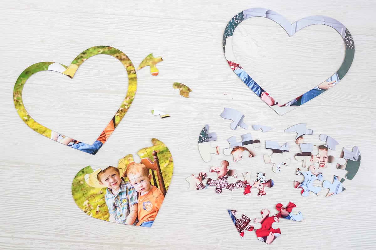 puzzle cricut pour les enfants