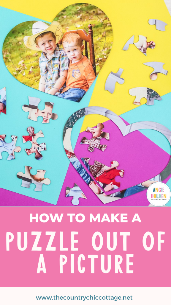 make a puzzle out of a picture