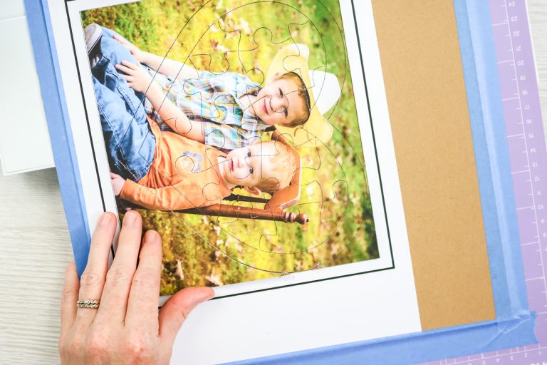 How to Make a Puzzle out of a Picture Angie Holden The Country Chic