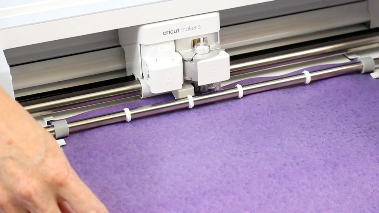 siser paillettes fer sur dans un cricut maker 3 sans tapis