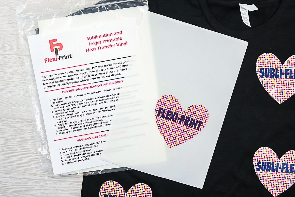 how to use flexiprint for sublimation on dark colors and cotton