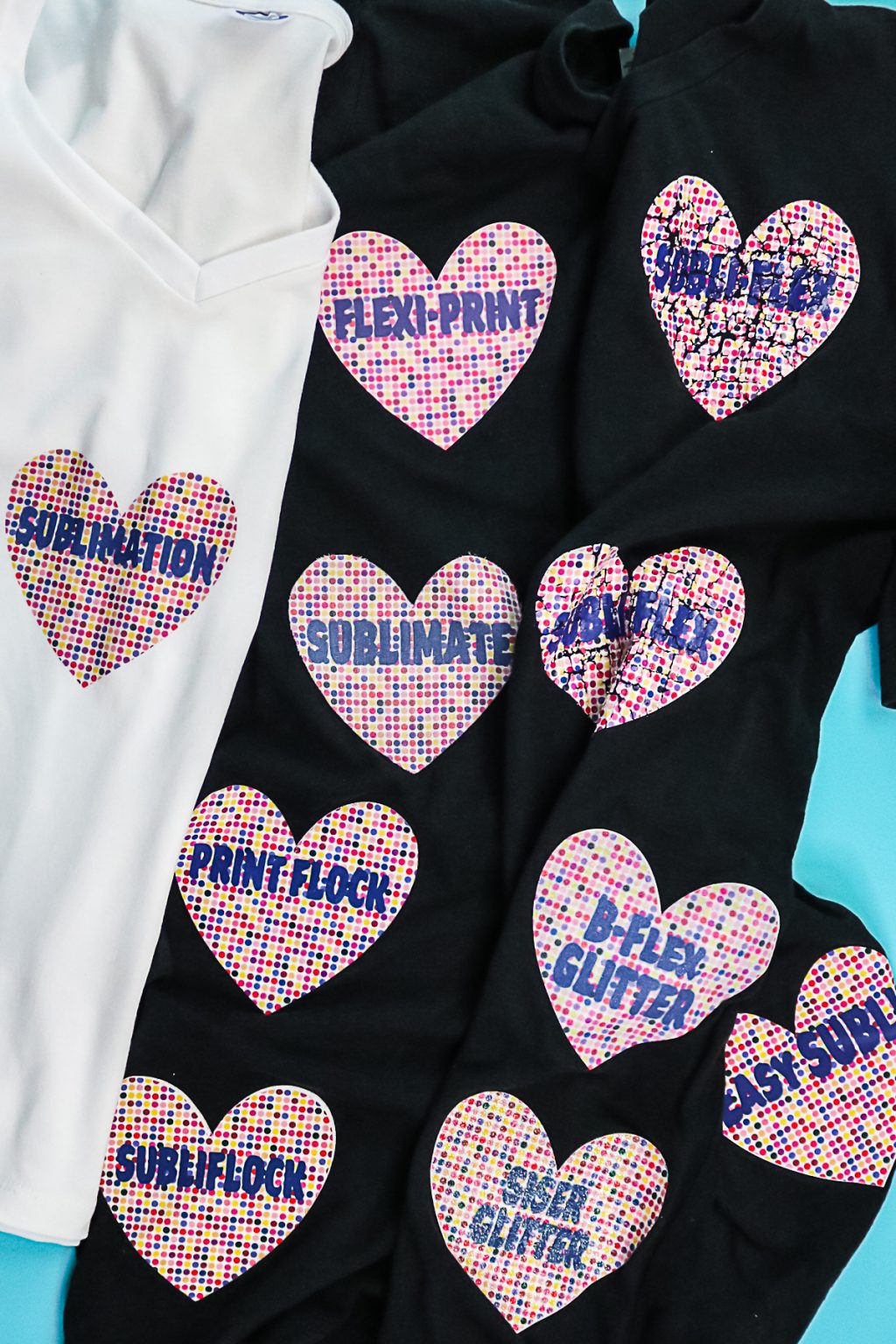 Sublimation on dark colors and cotton products that work the country