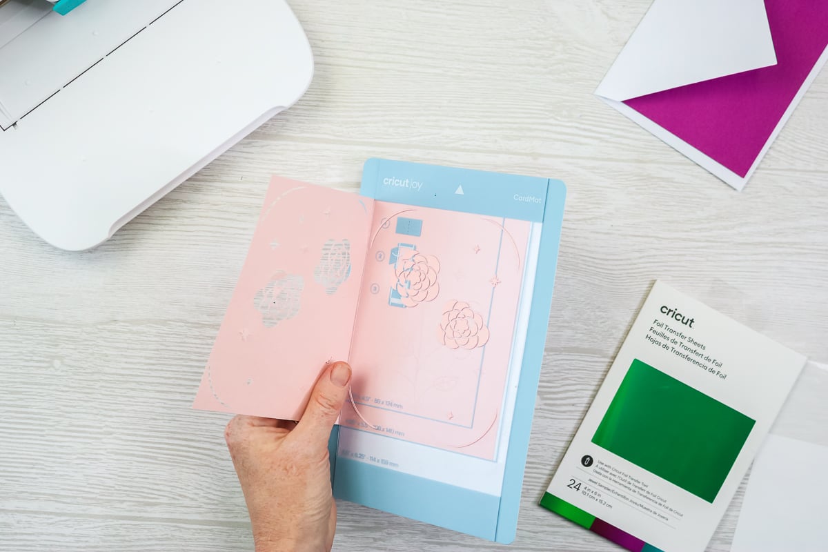 cartes de joie cricut